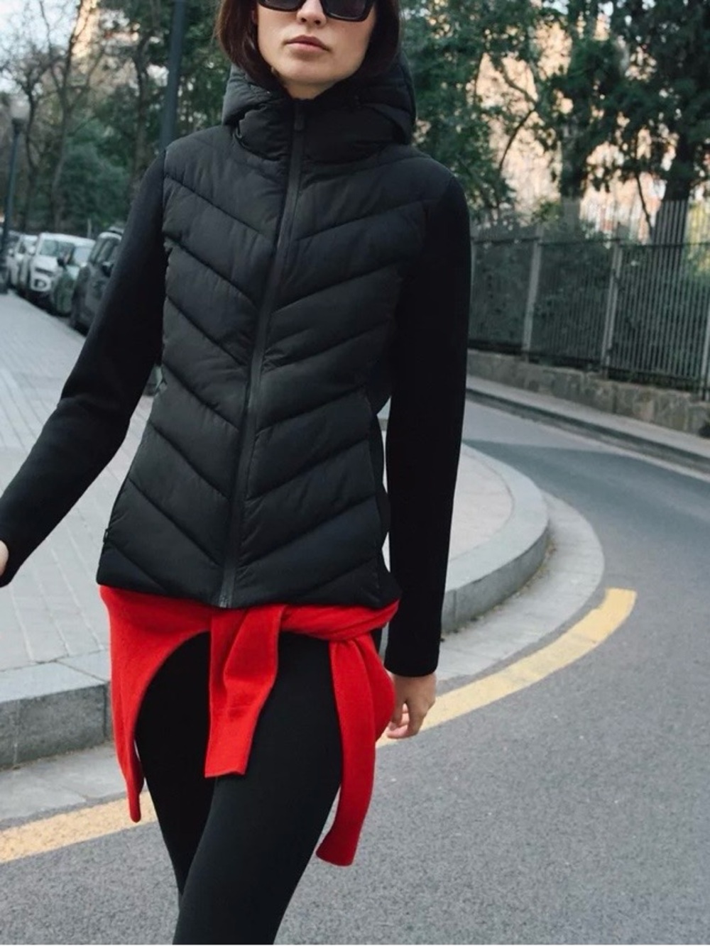 Zara Combination Quilted Jacket